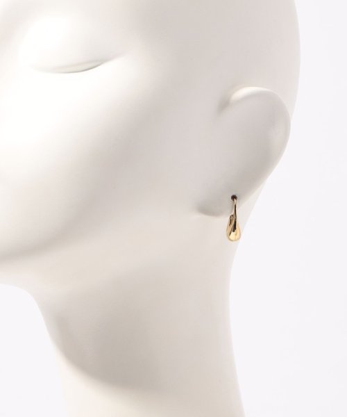 Otiumberg. Roscida Drop Hoops ピアス Gold