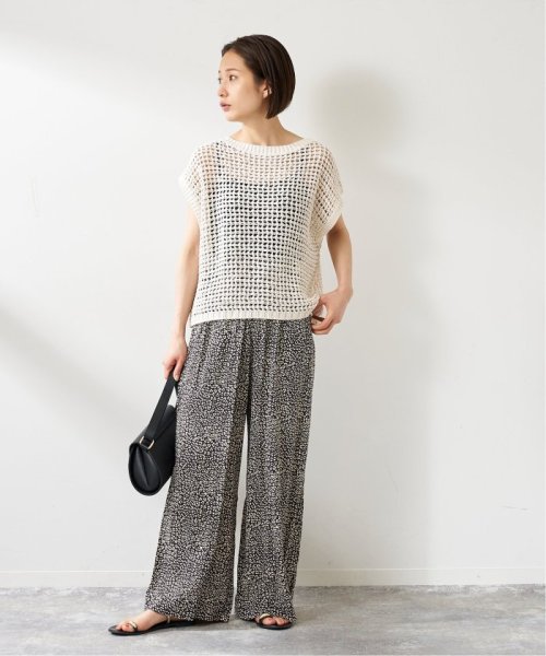 journal standard  L'essage (ジャーナルスタンダード　レサージュ)/《予約》《別注》【LUSANA / ルサーナ】CICI PANTS：パンツ/img01