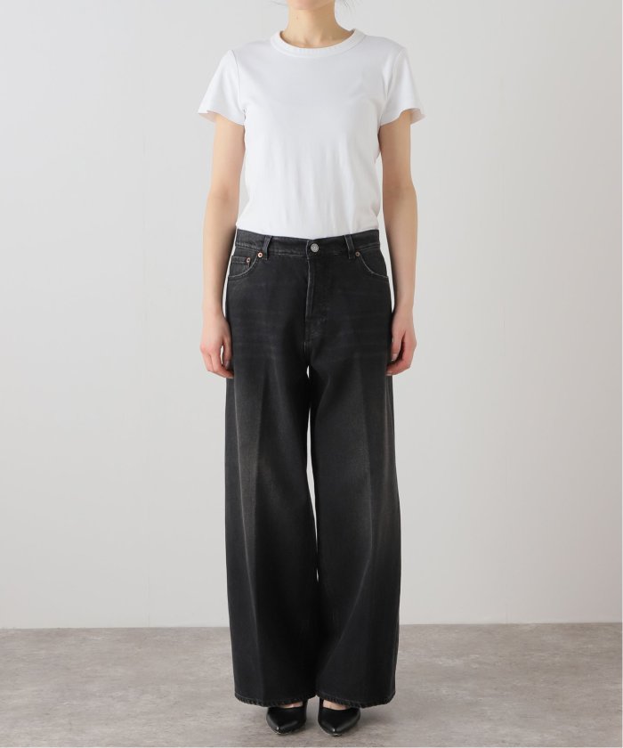 パンツ HAIKURE BETHANY MID BLACK ASIANFIT 追加》【HAIKURE/ハイクル】BETHEANY ASIAN FIT MID BLACK：デニム