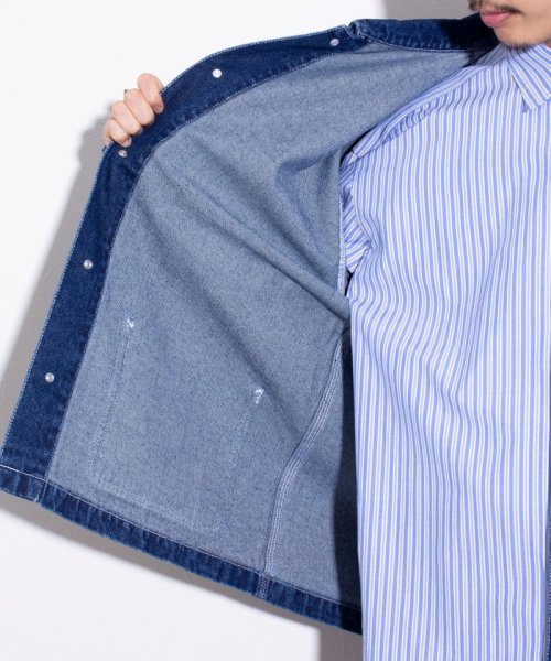 【限定展開】【GLOSTER/グロスター】デニムカバーオール ベーシック GLOSTER/グロスター 限定展開 デニムカバーオール