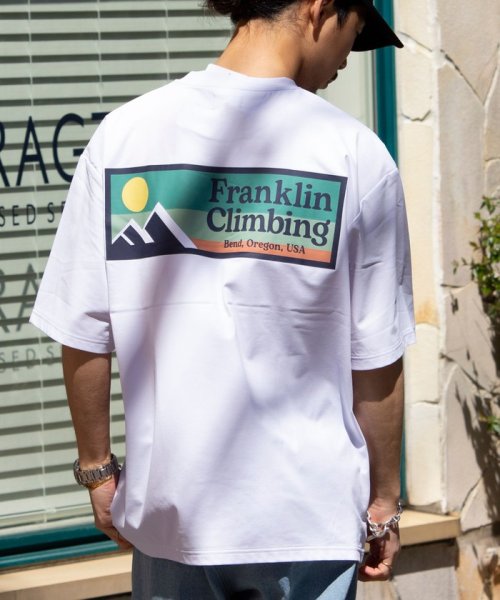 GLOSTER(GLOSTER)/【限定展開】【Franklin Climbing/フランクリンクライミング】バックプリント 半袖Tシャツ/img06