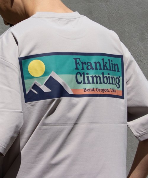 GLOSTER(GLOSTER)/【限定展開】【Franklin Climbing/フランクリンクライミング】バックプリント 半袖Tシャツ/img16