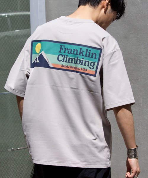 GLOSTER(GLOSTER)/【限定展開】【Franklin Climbing/フランクリンクライミング】バックプリント 半袖Tシャツ/img17