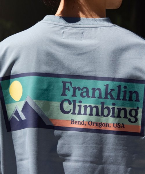 GLOSTER(GLOSTER)/【限定展開】【Franklin Climbing/フランクリンクライミング】バックプリント 半袖Tシャツ/img24