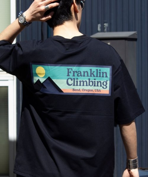 GLOSTER(GLOSTER)/【限定展開】【Franklin Climbing/フランクリンクライミング】バックプリント 半袖Tシャツ/img32