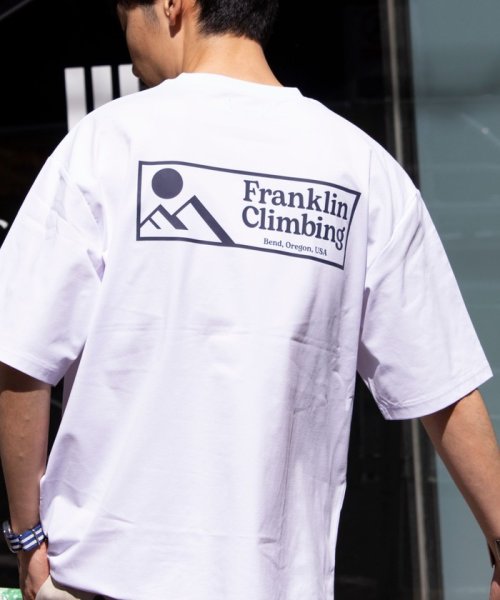 GLOSTER(GLOSTER)/【限定展開】【Franklin Climbing/フランクリンクライミング】グラフィック バックプリント 半袖Tシャツ/img07