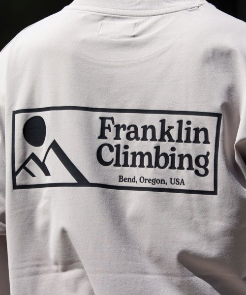 GLOSTER(GLOSTER)/【限定展開】【Franklin Climbing/フランクリンクライミング】グラフィック バックプリント 半袖Tシャツ/img17