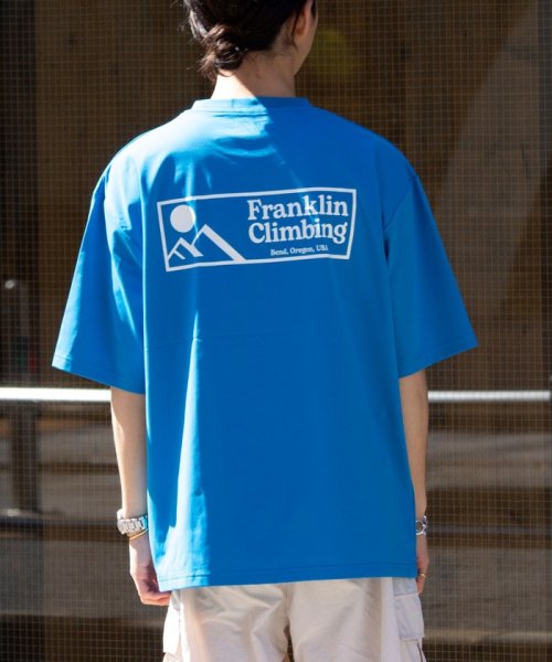 GLOSTER(GLOSTER)/【限定展開】【Franklin Climbing/フランクリンクライミング】グラフィック バックプリント 半袖Tシャツ/img46