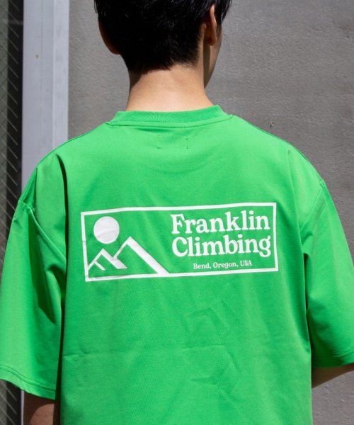 GLOSTER(GLOSTER)/【限定展開】【Franklin Climbing/フランクリンクライミング】グラフィック バックプリント 半袖Tシャツ/img59
