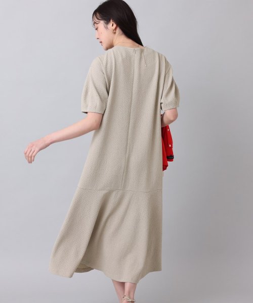 【夏ワンピ／ストレッチ／清涼感】フレアマキシワンピース 