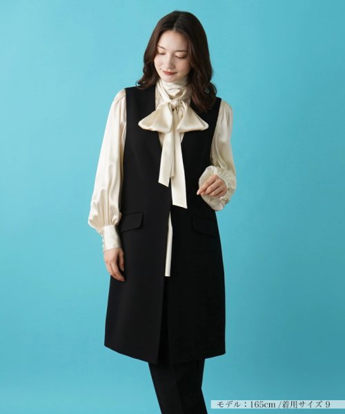 Leilian(レリアン)/【セットアップ対応商品】ロングベスト【NEW FORMAL】/img41