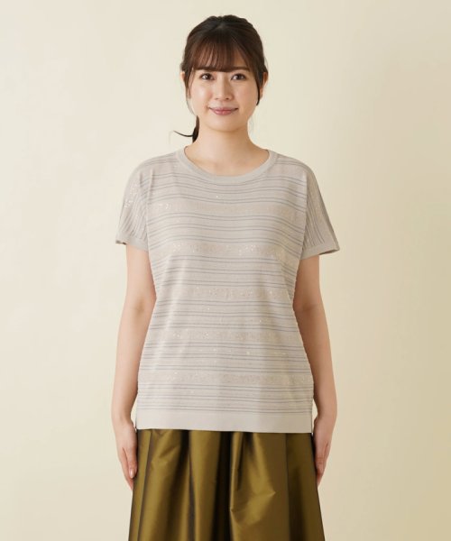 ボーダー柄ニット【LE TRICOT PERUGIA】 