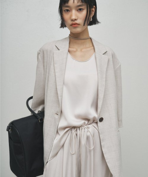 ハーフスリーブシングルジャケット 