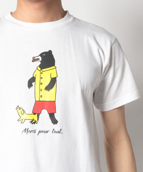  NOLLEY’S MEN(ノーリーズ　メン)/ditzy bear T－shirts/img03