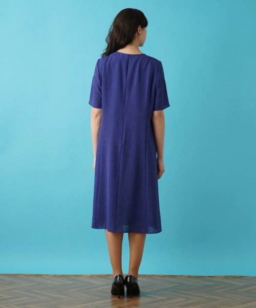 半そでフレアワンピース【プラス企画】 