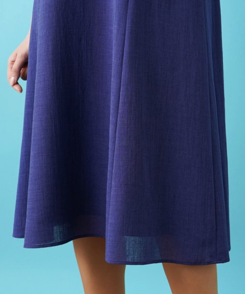 半そでフレアワンピース【プラス企画】 