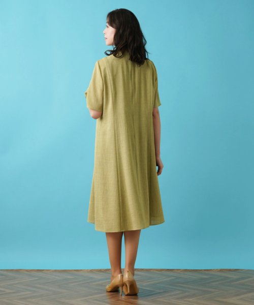 半そでフレアワンピース【プラス企画】 