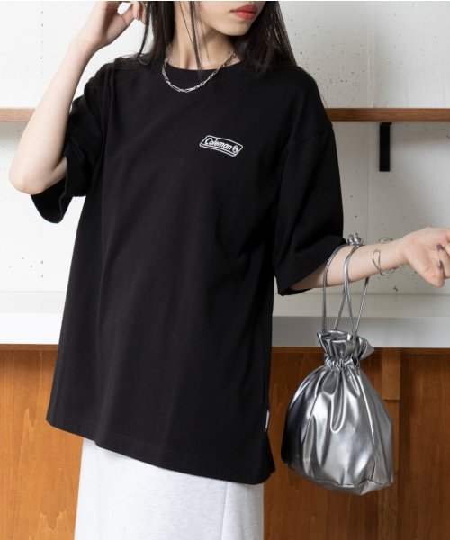 Coleman(Coleman)/◎SETUP7別注商品◎【Coleman / コールマン】ワンポイント Tシャツ ユニセックス 半袖 ロゴ クルーネック/img03