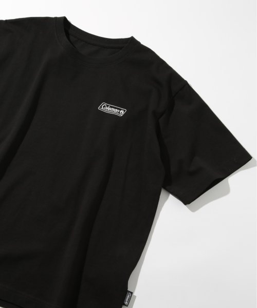 Coleman(Coleman)/◎SETUP7別注商品◎【Coleman / コールマン】ワンポイント Tシャツ ユニセックス 半袖 ビッグシルエット ロゴ クルーネック ロゴT/img10