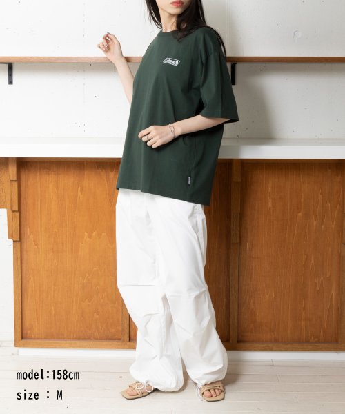 Coleman(Coleman)/◎SETUP7別注商品◎【Coleman / コールマン】ワンポイント Tシャツ ユニセックス 半袖 ロゴ クルーネック/img30