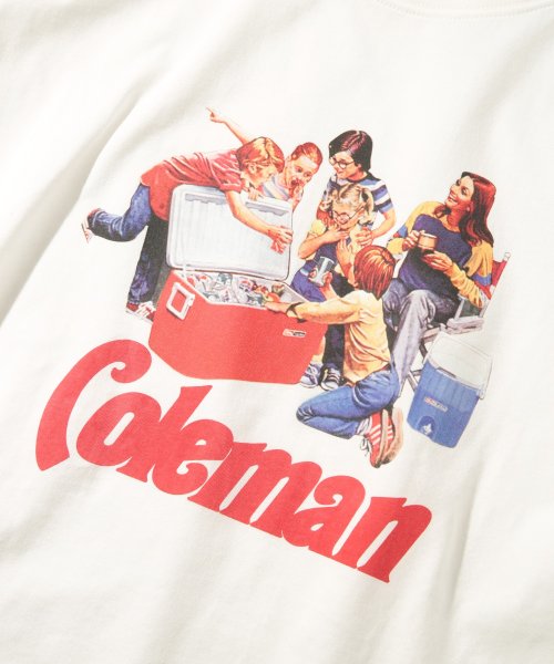 Coleman(Coleman)/◎SETUP7別注商品◎【Coleman / コールマン】プリントTシャツ ユニセックス 半袖 クルーネック レトロ グラフィック/img24