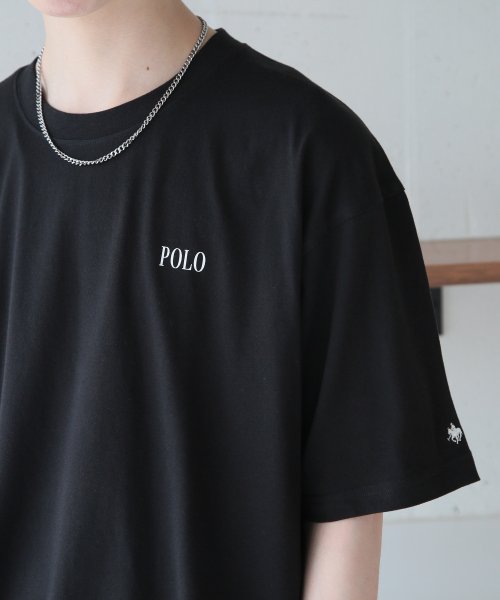 POLO BCS(ポロ　ビーシーエス)/◎SETUP7別注商品◎【POLO BCS / ポロ ビーシーエス】Mini POLO oversize print Tee Tシャツ 半袖 ワンポイント ロゴ/img10