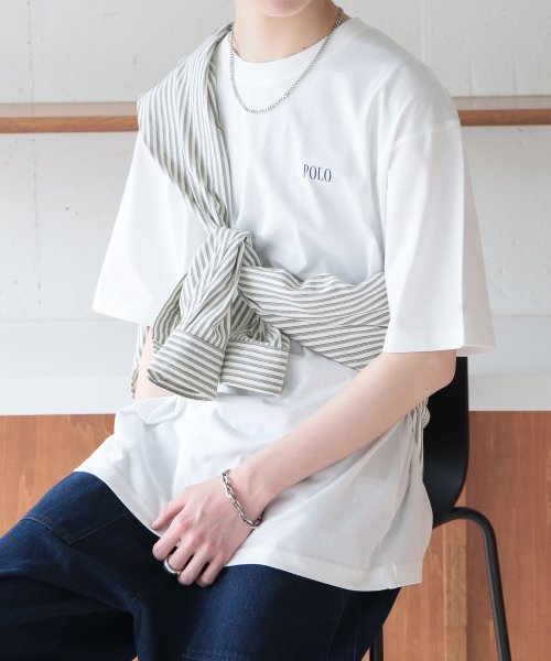 POLO BCS(ポロ　ビーシーエス)/◎SETUP7別注商品◎【POLO BCS / ポロ ビーシーエス】Mini POLO oversize print Tee Tシャツ 半袖 ビッグシルエット/img40