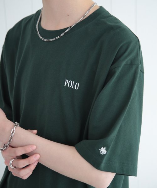 POLO BCS(ポロ　ビーシーエス)/◎SETUP7別注商品◎【POLO BCS / ポロ ビーシーエス】Mini POLO oversize print Tee Tシャツ 半袖 ビッグシルエット/img62