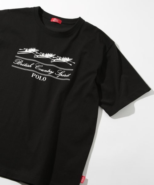 POLO BCS(ポロ　ビーシーエス)/◎SETUP7別注商品◎【POLO BCS / ポロ ビーシーエス】Boat oversize print Tee プリントT Tシャツ ユニセックス 半袖/img08