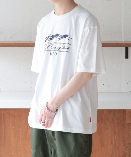 POLO BCS(ポロ　ビーシーエス)/◎SETUP7別注商品◎【POLO BCS / ポロ ビーシーエス】Boat oversize print Tee プリントTシャツ ユニセックス 半袖/img17