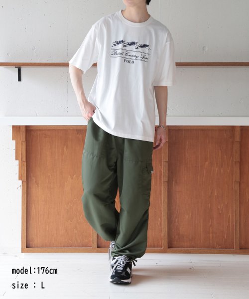 POLO BCS(ポロ　ビーシーエス)/◎SETUP7別注商品◎【POLO BCS / ポロ ビーシーエス】Boat oversize print Tee プリントTシャツ ユニセックス 半袖/img18