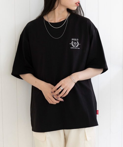 POLO BCS(ポロ　ビーシーエス)/◎SETUP7別注商品◎【POLO BCS / ポロ ビーシーエス】Laurel oversize print Tee プリントT Tシャツ ユニセックス 半袖/img05