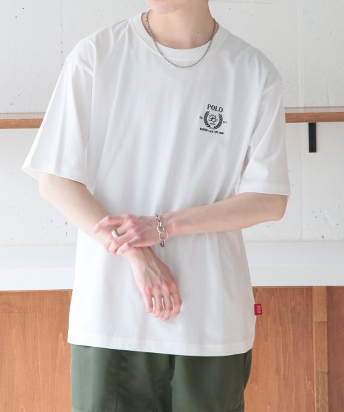 POLO BCS(ポロ　ビーシーエス)/◎SETUP7別注商品◎【POLO BCS / ポロ ビーシーエス】Laurel oversize print Tee プリントT Tシャツ ユニセックス 半袖/img15