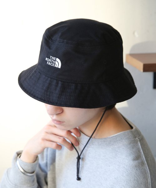 THE NORTH FACE(ザノースフェイス)/【THE NORTH FACE/ザノースフェイス】NORM BUCKET バケットハット バケハ サファリハット 帽子 ユニセックス ロゴ 刺繍 紐 男女兼用/img02