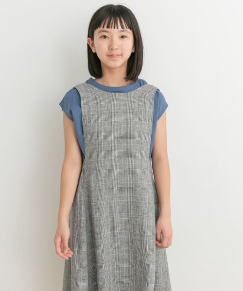 URBAN RESEARCH DOORS（Kids）(アーバンリサーチドアーズ（キッズ）)/『WEB/一部店舗限定』『親子リンク』リネンレーヨンジャンパースカート(KIDS)/img15