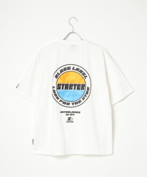 VENCE　EXCHANGE(ヴァンス　エクスチェンジ)/STARTER BLACK LABEL スターターブラックレーベル バックワッペンロゴTシャツ/img11