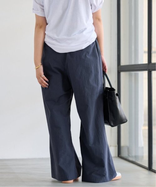 コットンナイロンギャザーワイドパンツ FRAMeWORK