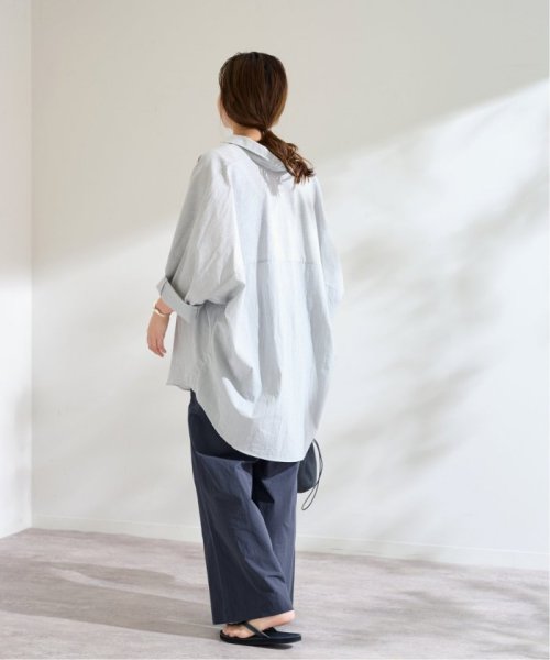 コットンナイロンギャザーワイドパンツ FRAMeWORK