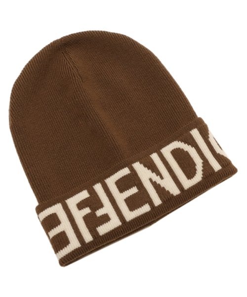 FENDI(フェンディ)/フェンディ 帽子 ビーニー ブラウン レディース FENDI FXQ948 AQ82 F0DEQ/img01