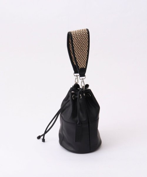 【MARCO MASI/ マルコマージ】◇【WEB限定】ラフィア調ハンドルキンチャクバッグ 人気・おすすめ｜省スペース設計・旅行向けにおすすめ 公式 プライバシー配送