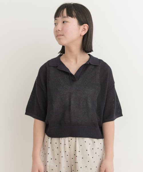 URBAN RESEARCH DOORS（Kids）(アーバンリサーチドアーズ（キッズ）)/『WEB/一部店舗限定サイズ』クロップドメッシュシャツ(KIDS)/img25