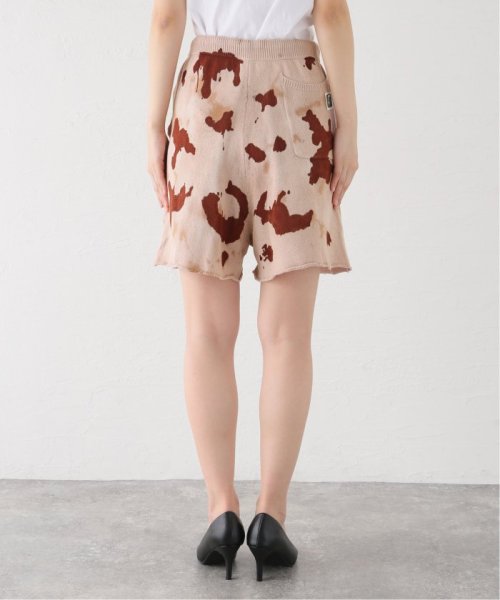 【irojikake/イロジカケ】Tie－dye knit short pants irojikake/イロジカケ