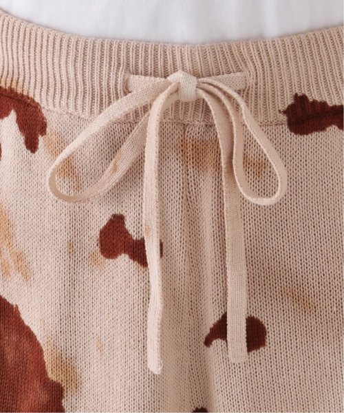 【irojikake/イロジカケ】Tie－dye knit short pants irojikake/イロジカケ