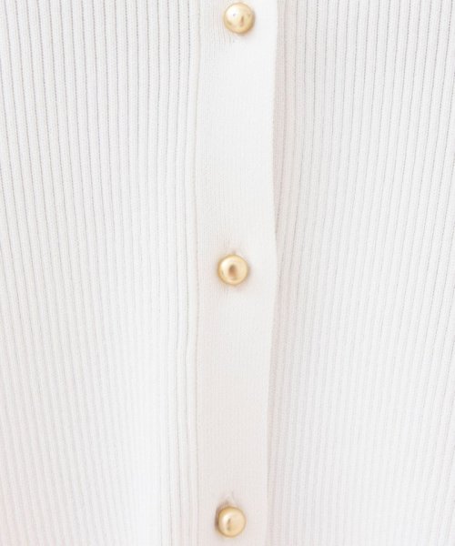 《手洗い可能》リブフレアVネックカーディガン 人気・おすすめ｜使いやすい・旅行におすすめ 品質保証 全国発送 日本国内発送・最短翌日お届け