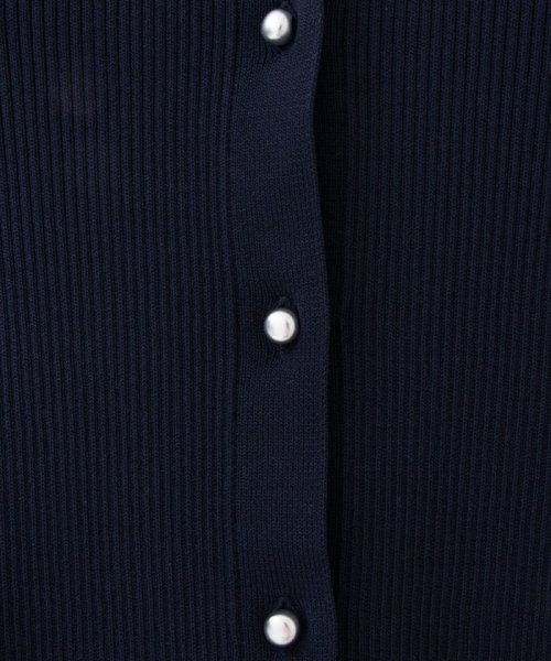 《手洗い可能》リブフレアVネックカーディガン 人気・おすすめ｜使いやすい・旅行におすすめ 品質保証 全国発送 日本国内発送・最短翌日お届け