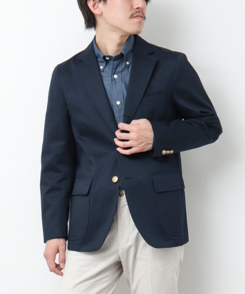 【D.C.WHITE/ディーシーホワイト】《ビジカジ対応》WEST POINT BLAZER ウエストポイントブレザー WHITE/ディーシーホワイト WHITE