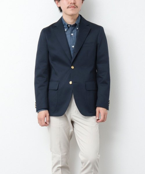 【D.C.WHITE/ディーシーホワイト】《ビジカジ対応》WEST POINT BLAZER ウエストポイントブレザー WHITE/ディーシーホワイト WHITE