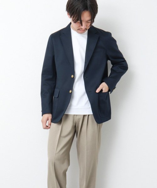 【D.C.WHITE/ディーシーホワイト】《ビジカジ対応》WEST POINT BLAZER ウエストポイントブレザー WHITE/ディーシーホワイト WHITE