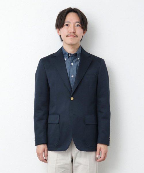 【D.C.WHITE/ディーシーホワイト】《ビジカジ対応》WEST POINT BLAZER ウエストポイントブレザー WHITE/ディーシーホワイト WHITE