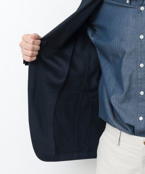 【D.C.WHITE/ディーシーホワイト】《ビジカジ対応》WEST POINT BLAZER ウエストポイントブレザー WHITE/ディーシーホワイト WHITE